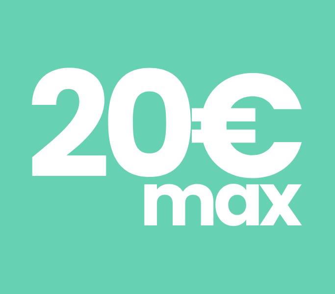 Moins de 20€