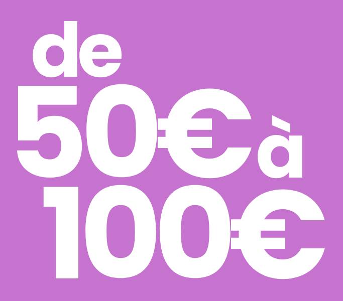 de 50 à 100€