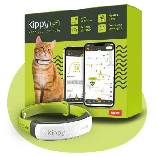 KIPPY - Collier GPS pour Chats