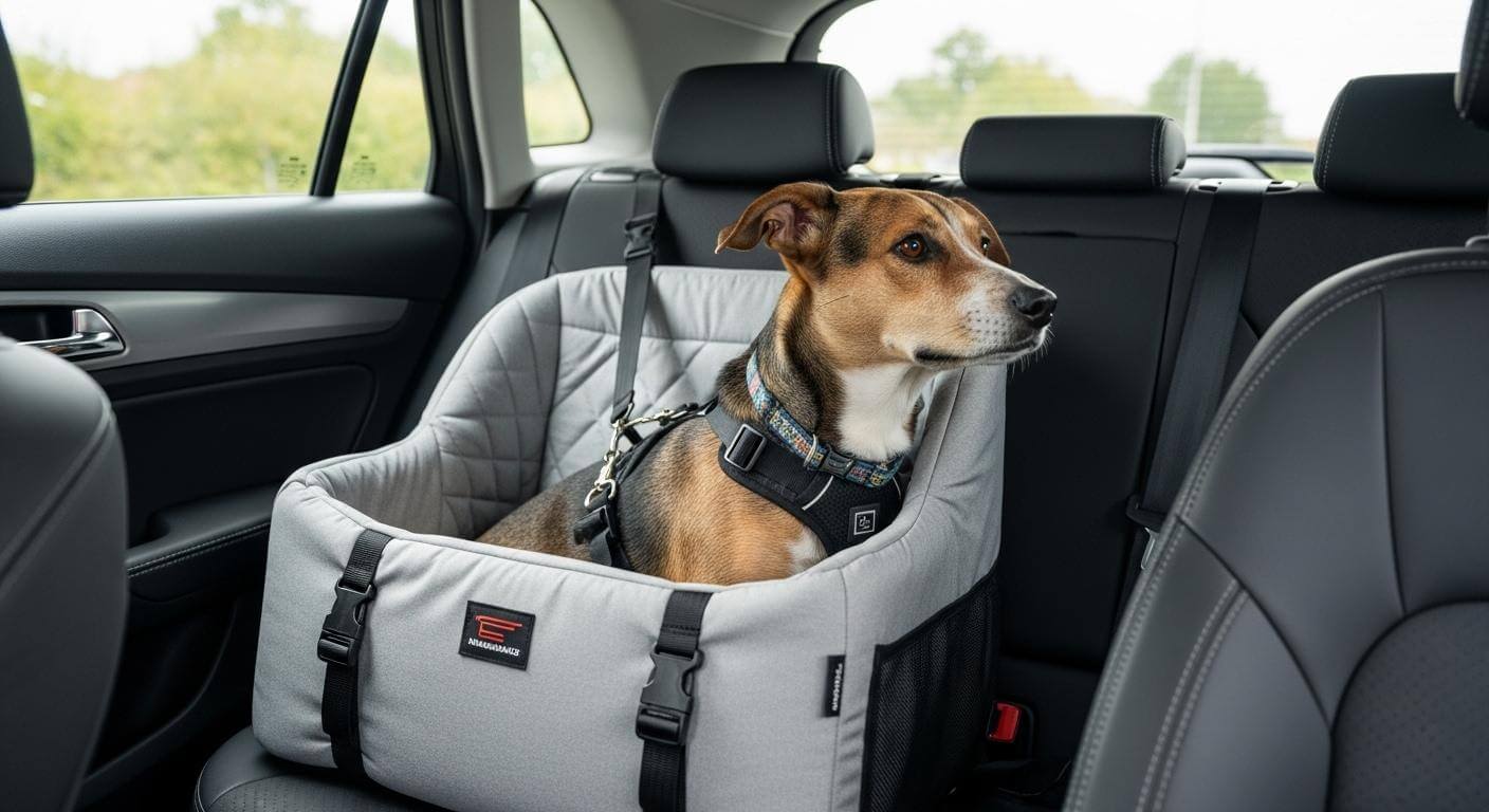 Siège-auto pour chien