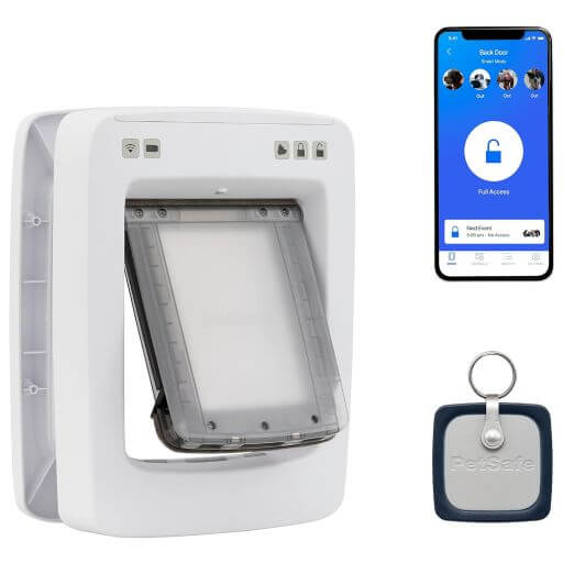 PetSafe - SmartDoor Porte pour Animaux de Compagnie Connectée